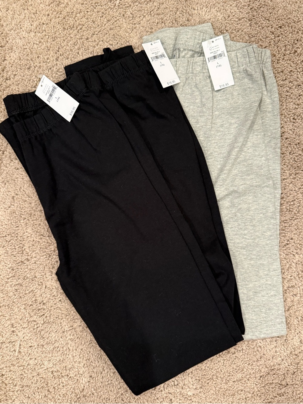 NWT Girls Gap leggings (3) size L